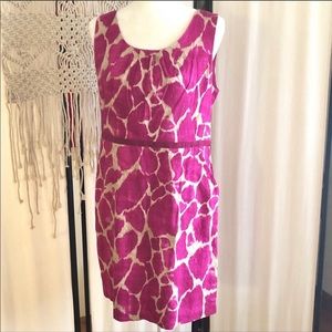 Ann Taylor Loft Animal Print Dress